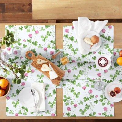 Martha Stewart Clover Meadow 4-pc. Placemats