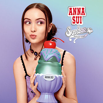 Anna Sui Sundae Violet Vibe Eau De Toilette Spray By Anna Sui - 1.7 oz Anna Sui Sundae Violet Vibe Eau De Toilette Spray By Anna Sui - 1.7 oz