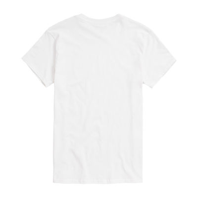 Juniors Womens Crew Neck Short Sleeve Snoopy Graphic T-Shirt