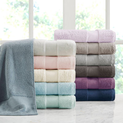 Madison Park Signature Turkish Oversized Cotton Solid 6-pc. Bath Towel Set