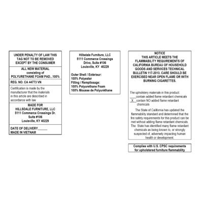 Ashley Metal Upholstered Headboard