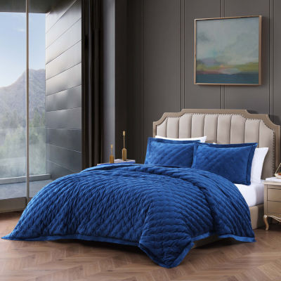 Bebejan Velvet 3-pc. Midweight Reversible Comforter Set