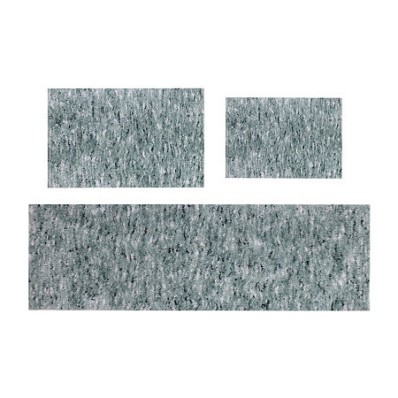 Home Weavers Inc Cloud Comfort Bath Rug 3 Pc 172122 Rug In Green