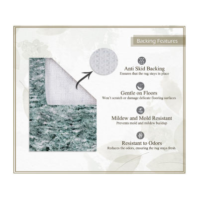 Home Weavers Inc Cloud Comfort Bath Rug 5 Pc Rug