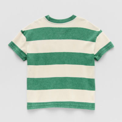 Okie Dokie Toddler & Little Boys Crew Neck Short Sleeve T-Shirt