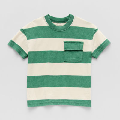 Okie Dokie Toddler & Little Boys Crew Neck Short Sleeve T-Shirt