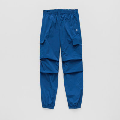 Xersion Little & Big Girls High Rise Cinched Cargo Pant