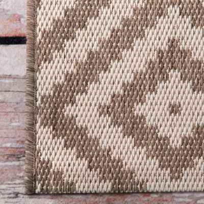 nuLoom Marybelle Tribal Diamond Trellis Rectangular Rug