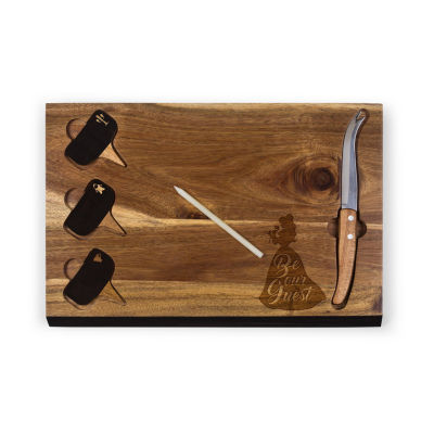 Picnic Time Delio-Beauty And The Beast 6-pc. Wood Cheese Board Set