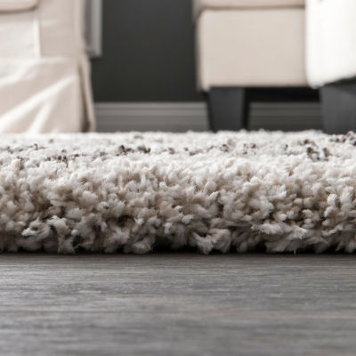 nuLoom Burma Trellis Shaggy Rectangular Rug