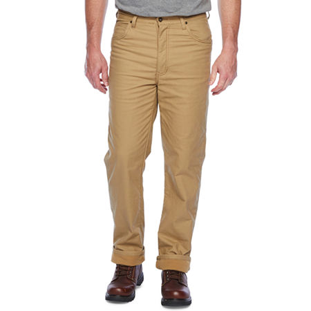 Smiths Workwear Mens Relaxed Fit Workwear Pant, 34 32, Beige