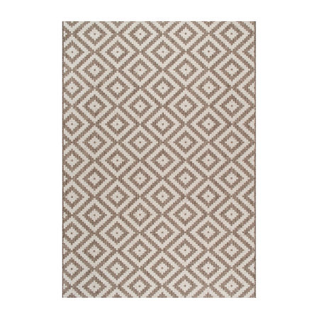 NuLoom Marybelle Tribal Diamond Trellis Rectangular Rug, One Size, Beige