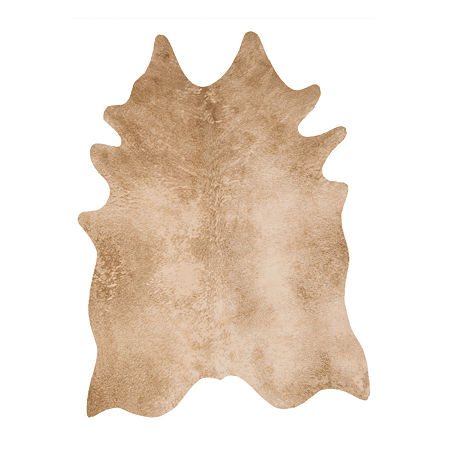 Loloi Grand Canyon Faux Hide Rugs, One Size, Brown