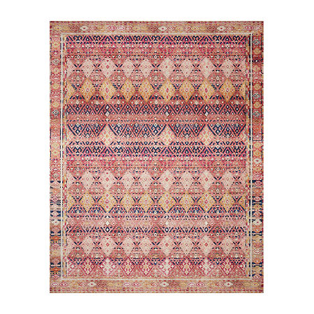 Loloi Layla Rectangular Rugs & Floor Coverings Indoor Accent Rugs, One Size, Purple