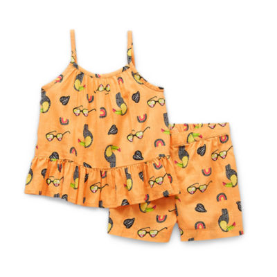 Okie Dokie Toddler Girls 2-pc. Short Set