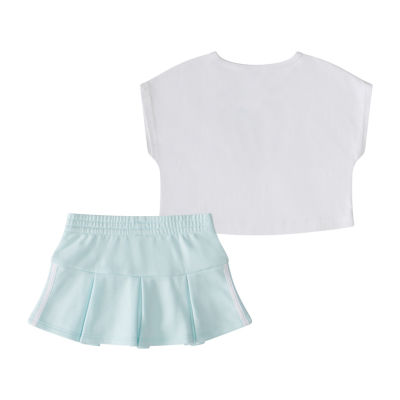 adidas Baby Girls 2-pc. Skort Set