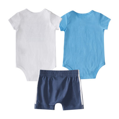 adidas Baby Boys 3-pc. Short Set