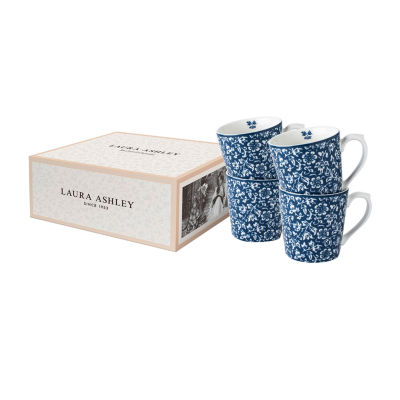 Laura Ashley Sweet Allysum 4-pc. Mugs - Blueprint Collectables