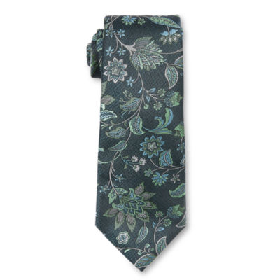 Stafford Extra Long Floral Tie