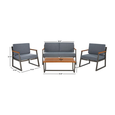 Randolph 4-pc. Conversation Set Cushioned