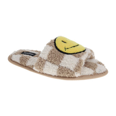 Joe Boxer Womens Slip-On Slippers