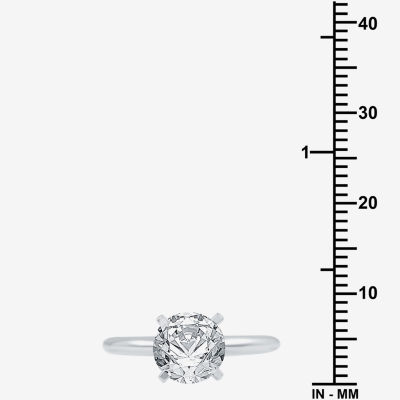 Classic Collection Womens /2 CT. T.W. Natural White Diamond 14K Gold Round Solitaire Engagement Ring