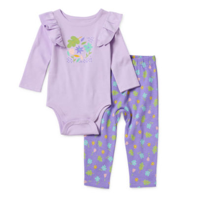 Okie Dokie Baby Girls 2-pc. Pant Set