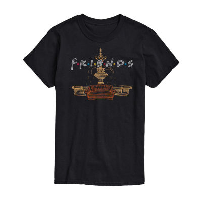 Mens Short Sleeve Friends Graphic T-Shirt