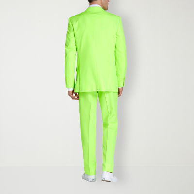 Opposuits Mens Neon Lucky Lime Suit Set