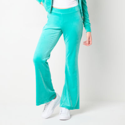 Juicy By Juicy Couture Womens Mid Rise Bootcut Track Pant-Juniors
