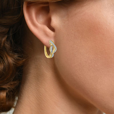 Womens 2-pc. Diamond 14K Gold over SIlver Jewelry Set