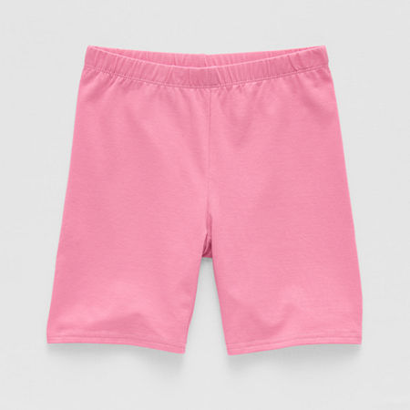 Thereabouts Little & Big Girls Solid 6" Bike Short, X-small (6-6x), Pink