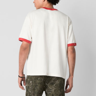 Arizona Mens Short Sleeve Boxy Fit Graphic T-Shirt