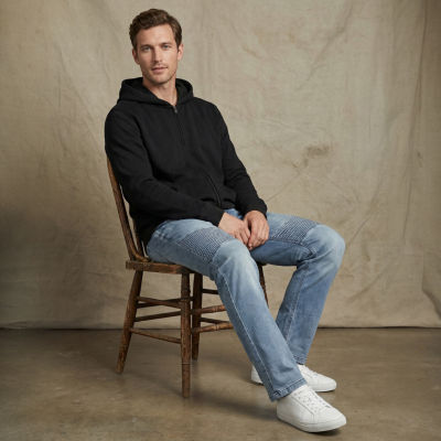 Royal Threads Mens Easy-on + Easy-off Long Sleeve Hoodie