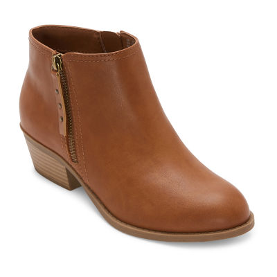 Arizona Womens Camino Stacked Heel Booties