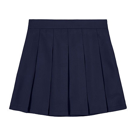 IZOD Little & Big Girls Skort Scooter Skirt, 12, Blue