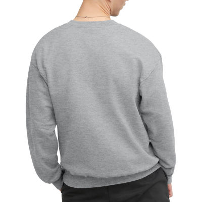 Hanes Mens Crew Neck Long Sleeve Sweatshirt