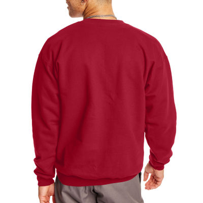 Hanes Mens Crew Neck Long Sleeve Sweatshirt