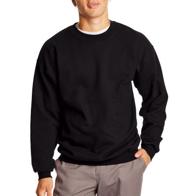 Hanes Mens Crew Neck Long Sleeve Sweatshirt