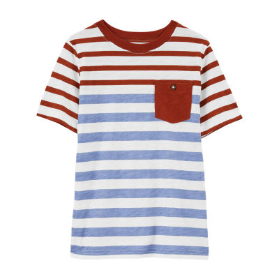 Carter's Little & Big Boys Crew Neck Short Sleeve T-Shirt