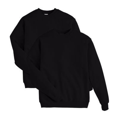 Hanes 2-Pack Unisex Adult Crew Neck Long Sleeve Sweatshirt