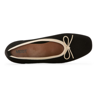 Mixit Womens Bow Ballet Flats