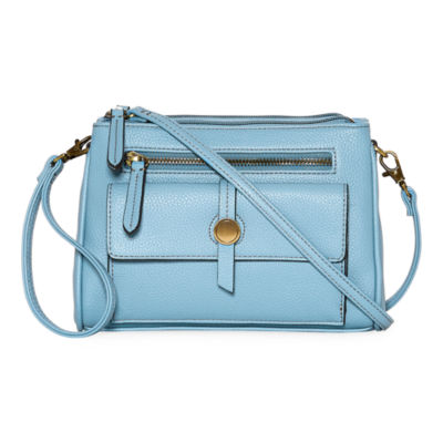 John's Bay Vivian Convertible Crossbody Bag, Color: Chambray