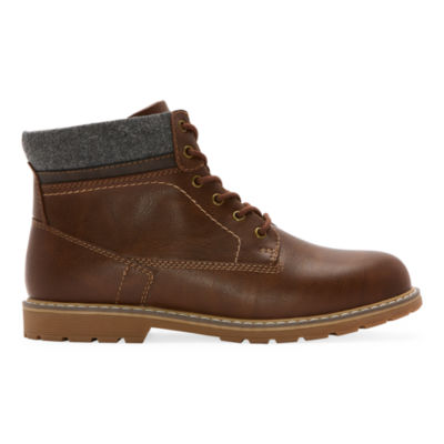 Thereabouts Little & Big  Boys Nolan Block Heel Lace Up Boots