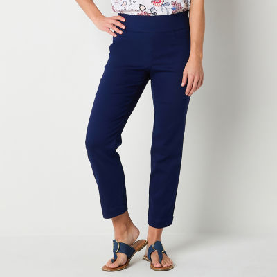 St. John's Bay-Tall Womens Ankle Pull-On Pants