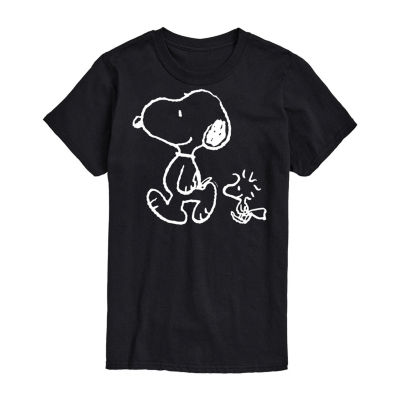 Mens Short Sleeve Snoopy Graphic T-Shirt