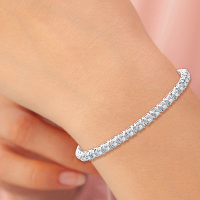2 CT. T.W. Natural White Diamond 10K or Yellow Gold 7.5 Inch Tennis Bracelet