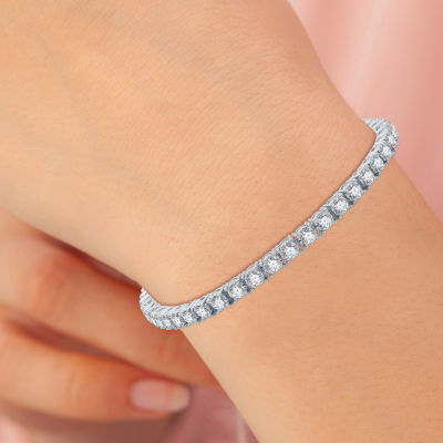 5 CT. T.W. Natural White Diamond 10K White or Yellow Gold 7.5 Inch Tennis Bracelet