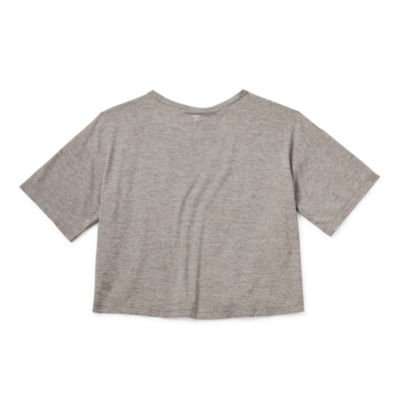 Xersion Little & Big Girls Crew Neck Short Sleeve T-Shirt