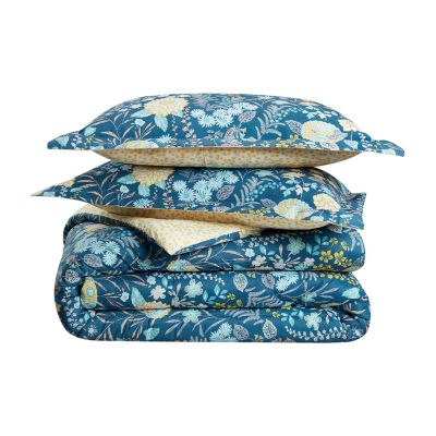 Waverly Fiona Floral 6-pc. Midweight Comforter Set